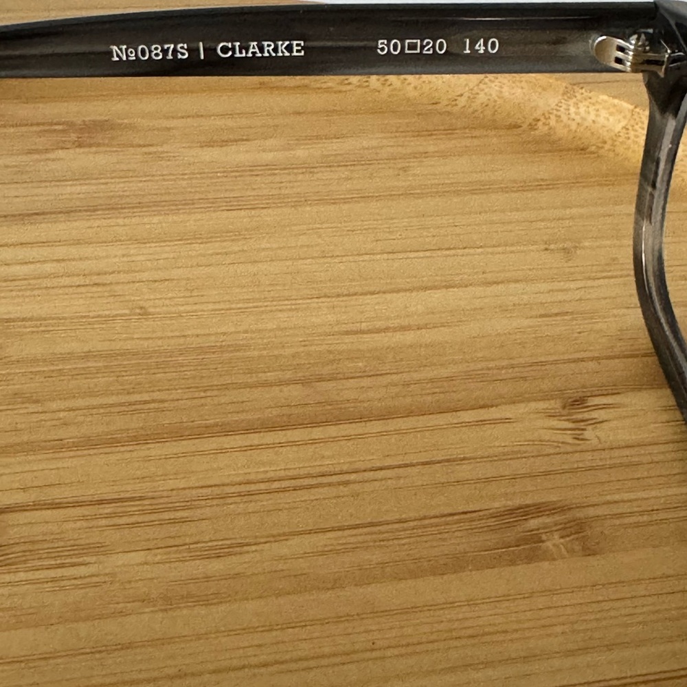 Clarke Women's Rectangular Fashion Glasses in Smoke Gray - Picture 7 of 11